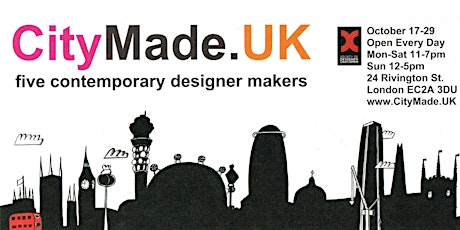 CityMade.UK - Five Contemporary Designer Makers in Shoreditch primary image
