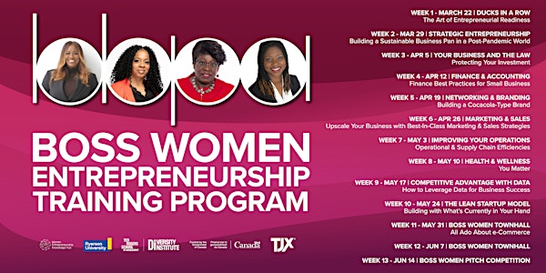 Boss Women Entrepreneurship Program Season 6