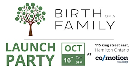 Birth of a Family Launch Party primary image