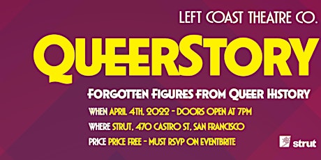 Queerstory! Staged Reading with Left Coast Theatre Co.