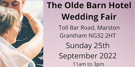 Olde Barn Hotel Wedding Fair tickets