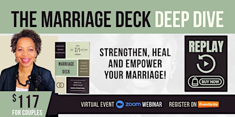THE MARRIAGE DECK DEEP DIVE REPLAY tickets