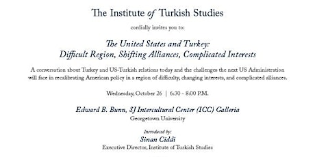 The United States and Turkey: Difficult Region, Shifting Alliances and Complicated Interests primary image