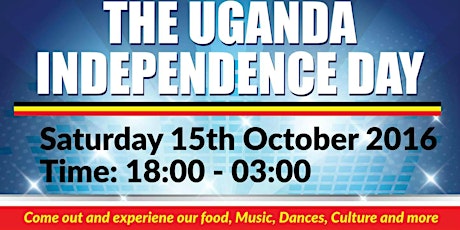 Uganda 54TH INDEPENDENCE DAY CELEBRATION Oslo primary image