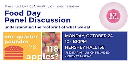 Food Day Panel Discussion + Flexitarian Lunch primary image