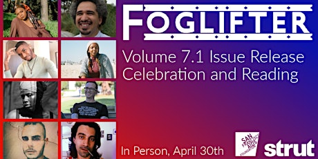 Foglifter Queer Literary Journal Volume 7.1 Reading