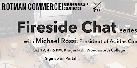 RCEO Presents.. Fireside Chats with Michael Rossi, President of Adidas Canada primary image
