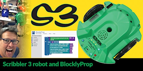 Blockly and the S3 Robot Hangout - 10/18 @ 12PM PDT primary image