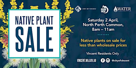 Imagem principal do evento City of Vincent Native Plant Sale