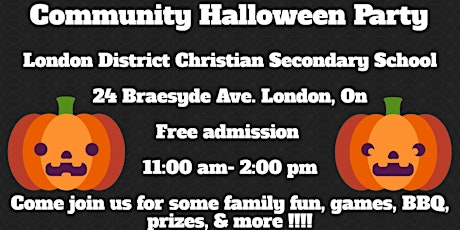Community Halloween Party primary image