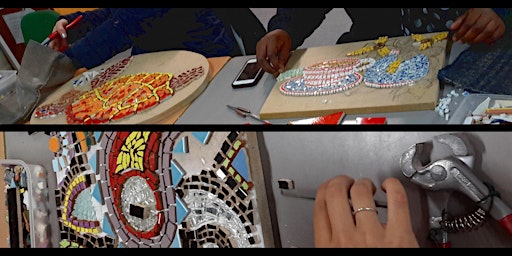 Primaire afbeelding van Mosaic Class for Adults at Hackney City Farm - Fridays 6.30pm - 8.30pm
