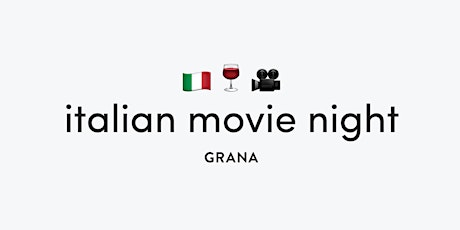 Italian movie night primary image