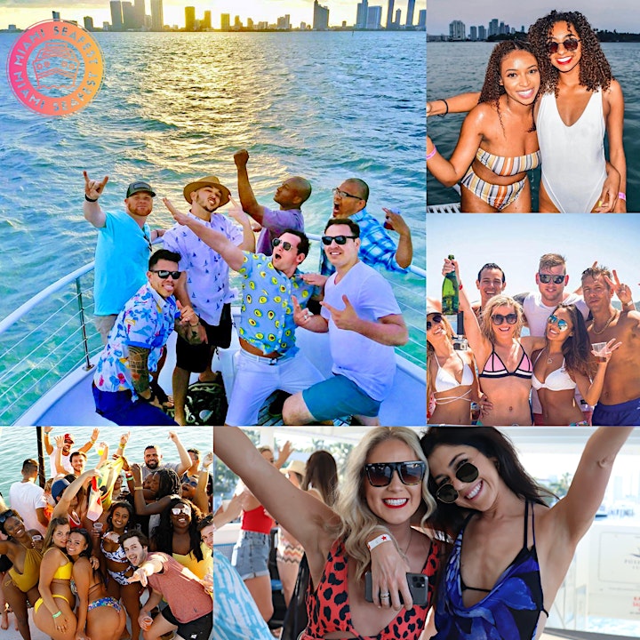 #1 Party Boat Miami  + Open Bar Booze Cruise Miami image