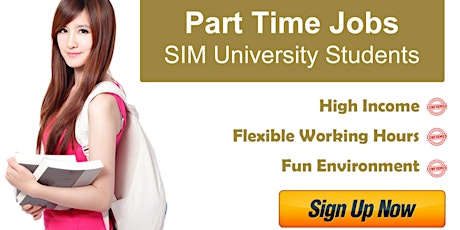 SIM Student Part Time Job Briefing primary image