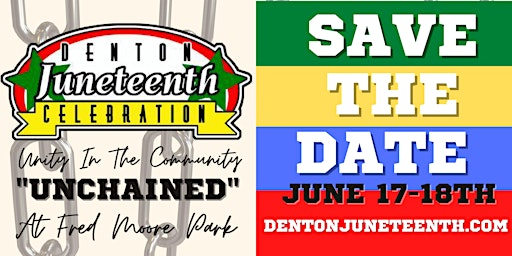 Denton Juneteenth Celebration At Fred Moore Park