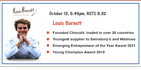 Guest Speaker: Louis Barnett primary image