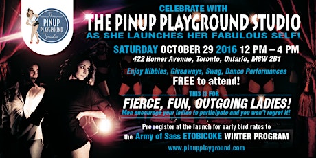 Pinup Playground Studio Launch primary image