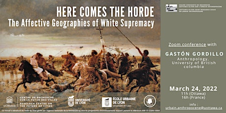 Here Comes the Horde: The Affective Geographies of White Supremacy primary image