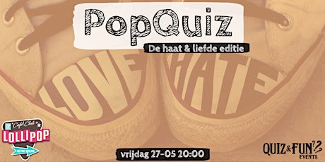 PopQuiz, Haat & Liefde editie tickets