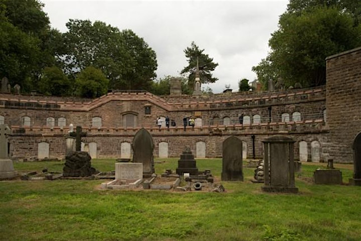 History of Warstone Lane Cemetery, the unique tiered catacombs image