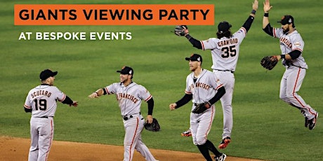 Giants Game 1 Viewing Party primary image