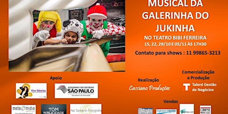 Imagem principal do evento Musical Galerinha do Jukinha