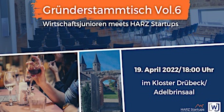 Hauptbild für HARZ Startups Gründerstammtisch Vol.6