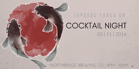 JapSSoc Cocktail Night primary image