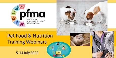 PFMA Pet Food & Nutrition Training Webinars (Full Course or Weekly) tickets