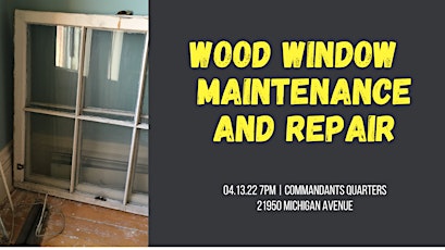 Window Repair Workshop
