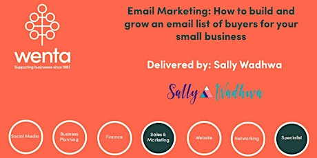 How to build and grow an email list of buyers for your small business tickets