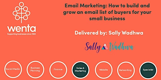 How to build and grow an email list of buyers for your small business primary image