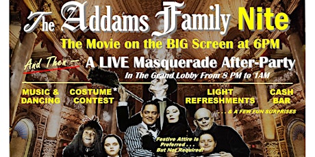 The Addams Family Nite primary image