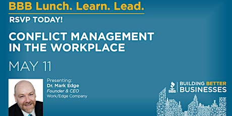 Lunch. Learn. Lead. - Conflict Management in the Workplace primary image