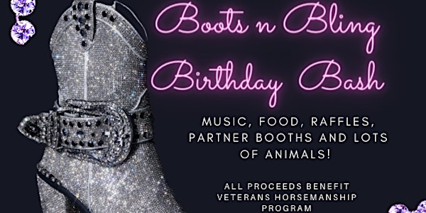 Boots & Bling Birthday Bash Fundraiser