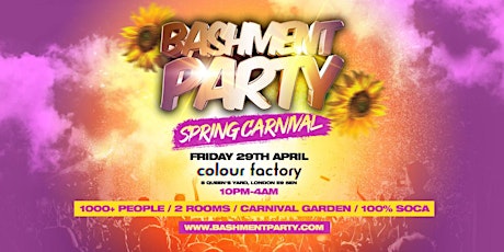 Bashment Party - Spring Carnival!