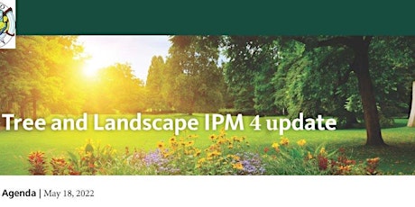 Tree and Landscape IPM 4 update tickets