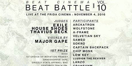 Beat Cinema Beat Battle Vol. 10 primary image
