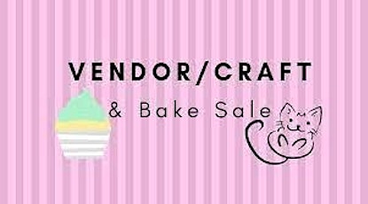 Vendor/Craft Fair/Bake Sale Saturday, April 9, Benefiting Second Hand Purrs