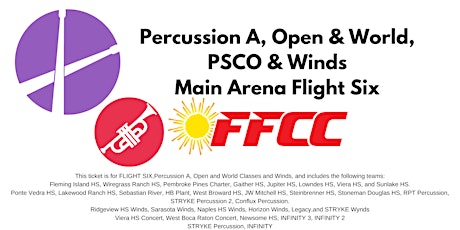 FFCC Champs Perc Flight 6 Perc A, Open and World Classes.