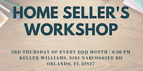 Home Seller's Workshop - November