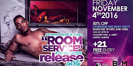 "Room Service" Calendar Release Party primary image