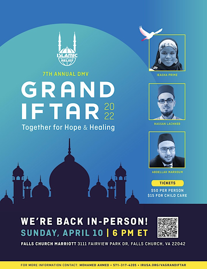 
		IRUSA  Annual Grand Iftar - We are back In-Person image
