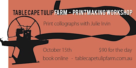 Printmaking with tulips - Table Cape Tulip Farm primary image