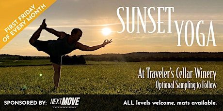 Sunset Yoga at Travelers Cellar Winery tickets
