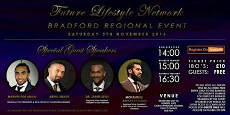 FLN Bradford Regional Event primary image