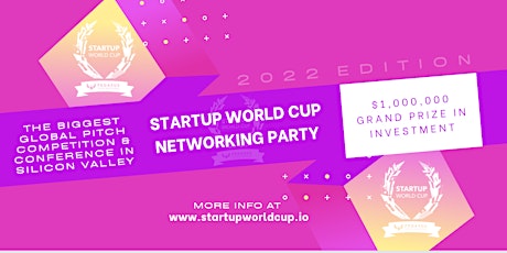 Startup World Cup 2022 Networking Party tickets