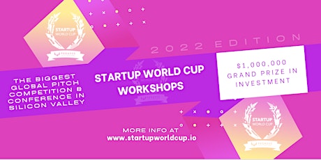 Startup World Cup 2022 Workshops tickets