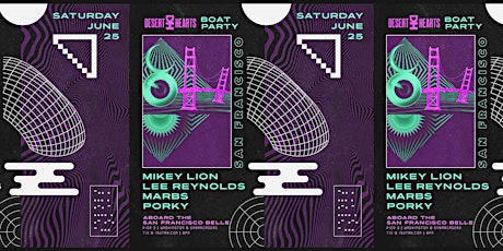 Desert Hearts - BOAT PARTY tickets