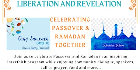 Celebrating Passover and Ramadan Together : Liberation and Revelation primary image